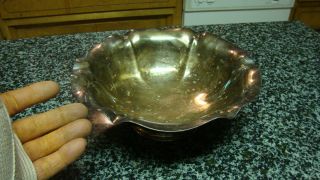 Vintage / Antique Reed & Barton Silverplated Ware 1609 Salem Serving/candy Bowl photo