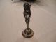 Antique Art Nouveau Silverplated Empire Art Silver Bell Floral Decoration Other photo 5