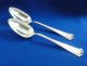Antique 1847 Rogers Bros 2 Silver Plate Flatwarecontinental Serving Spoons 1914 International/1847 Rogers photo 1