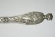Antique Watson Strling Silver Lady Graduate Peoria Il High School Souvenir Spoon Souvenir Spoons photo 2