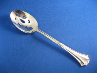 Reed & Barton Silverplate Flatware - French Chippendale - Pierced Tablespoon photo