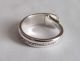 Sterling Silver Spoon Ring - Towle / Rambler Rose - Size 9 1/2 (7 1/2 To 9 1/2) Towle photo 2