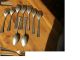 Fashion Silverplate 8 Desert Forks And 2 Teaspoons 10 Pieces See Picture Wallace photo 1