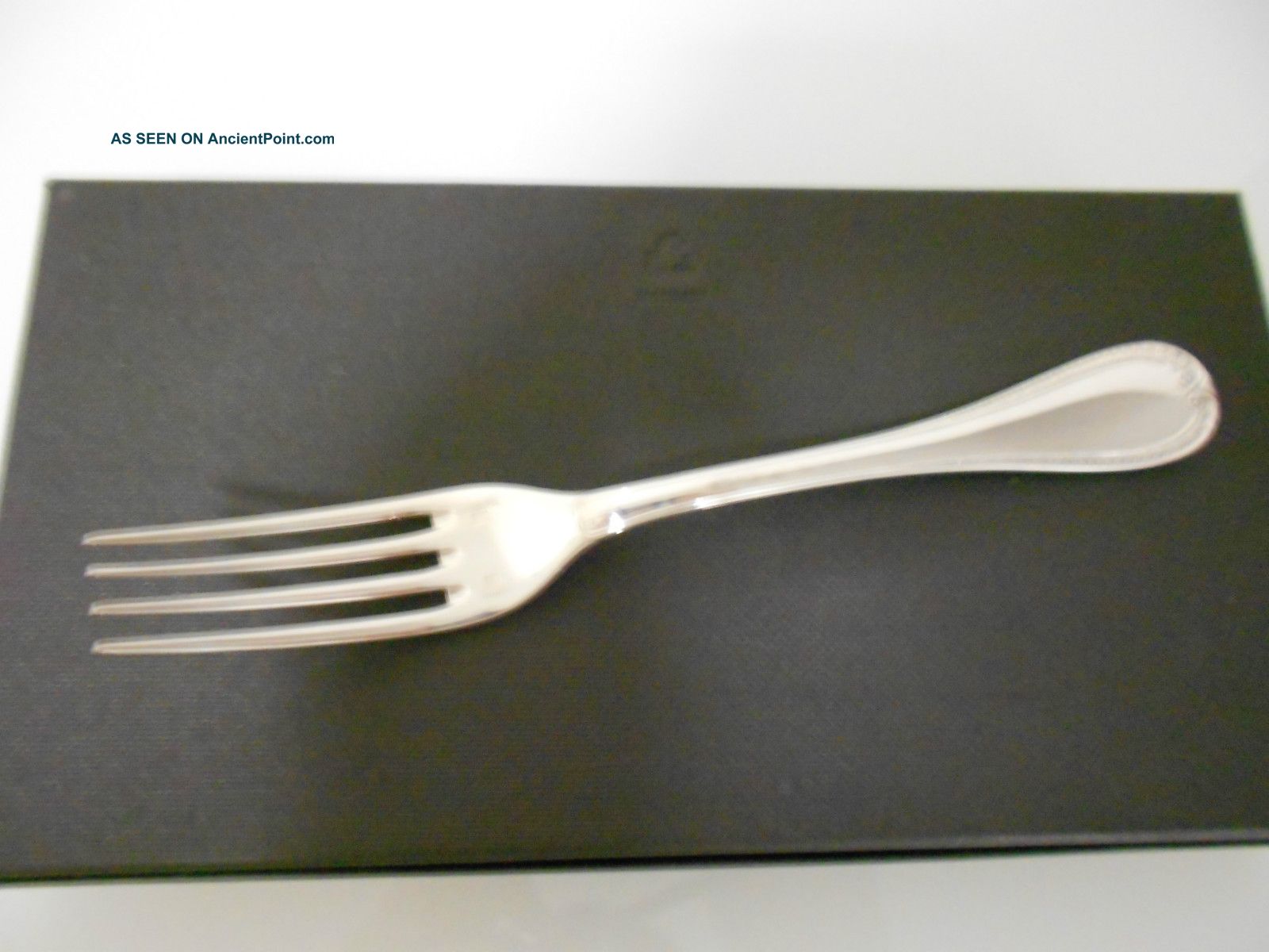 Christofle Malmaison Silver Plated Fork Other Silver photo