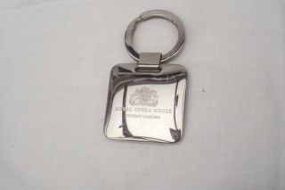 White Metal Keyring From The Royal Opera House Covent Garden London photo