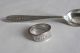 Sterling Silver Spoon Ring - International / Wedgwood - Size 6 To 7 1/2 - 1924 International photo 5