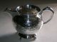 Vintage Rogers & Bros Silverplated Teapot & Creamer Ca 1880 - 1900 Tea/Coffee Pots & Sets photo 8