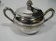 Vintage 1883 F.  B.  Rogers Silver On Copper Tea Set Creamer Sugar Bowl 2307 Tea/Coffee Pots & Sets photo 7
