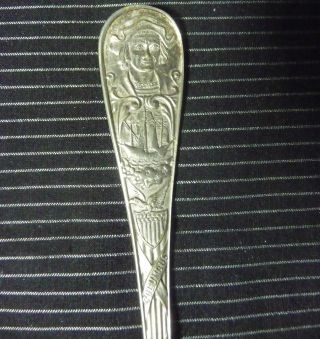 . 925 Sterling Silver - Souvenir Spoon - Columbus Exposition Of 1892 - 77 photo