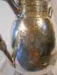 Silver Coffee Pot Antique,  Rare Aurora Sp Mfg.  Engraved Tea/Coffee Pots & Sets photo 3