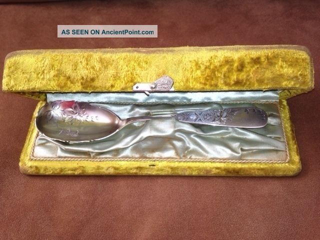 Sterling Silver Serving Spoon Harris & Shafer Other photo