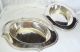 2x Sterling Silver 4oz.  Oval Dishes 909b By Shreve & Co.  San Francisco (batc) Dishes & Coasters photo 1