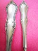 Beaded Niagara Falls Silver Antique Serving Fork & Pickle Fork Year 1896 Other photo 2