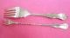 Beaded Niagara Falls Silver Antique Serving Fork & Pickle Fork Year 1896 Other photo 3