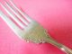 Beaded Niagara Falls Silver Antique Serving Fork & Pickle Fork Year 1896 Other photo 7