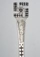1900 ' S Warren Mansfield Co Sterling Silver Native American Themed Souvenir Spoon Souvenir Spoons photo 2