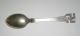 1900 ' S Warren Mansfield Co Sterling Silver Native American Themed Souvenir Spoon Souvenir Spoons photo 3