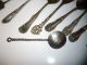 Vintage Lot 12 Silver Plate Souvenir Spoons Ship Olympia,  Towles Cabin +++ Souvenir Spoons photo 1