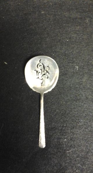 1934 Towle Candlelight Sterling Silver Nut Bon Bon Spoon 19 Grams 4 7/8 