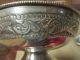 Antique Victorian Art Nouveau Silverplate Silver Plate Berry 5 Bowl Set,  Signed Bowls photo 3