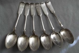 Six Antique Meriden Silver Co.  8 1/4 