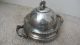 Antique Meriden Silver Plate.  Quadruple Plate Butter Dish,  Marked Butter Dishes photo 1