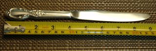 1 X Rogers & Son Victorian Rose Silverplate Flatware Knife - 9 Inches photo