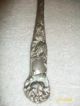 Antique Vintage W.  A Italy Silverplated Serving Set Spoon Fork Bridal Rose Other photo 1