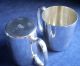 Pair James Dixon Silver Plated ½ Pint Tankards C1920 Cups & Goblets photo 1