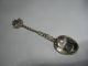 Amsterdam / Netherlands Small Demitasse Silver Spoon W/ 3d Ship On Top 3 - 5/8 