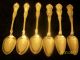 1881 Rogers A Wm.  Rogers & Son Aa 6 Spoons 3 Each Of 2 Floral Designs 1910 Oneida/Wm. A. Rogers photo 5