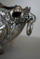 Vintage Ornate W & S Blackington Silverplate Compote Bowl With Linked Handles Bowls photo 7
