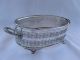 Charming Oval Pierced Silver Plated Bread Basket Epns B.  P.  Co Baskets photo 1
