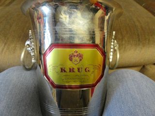 Vintage Krug Champagne Ice Bucket photo