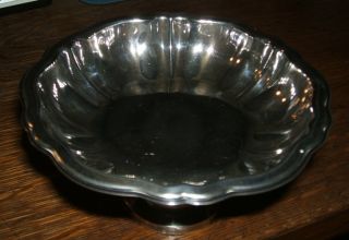 Vintage Silverplate Candy Bowl By Oneida Silversmith photo