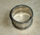 1890s.  Nathan & Hayes.  Fine And Heavy Open Work Silver Napkin Ring. Napkin Rings & Clips photo 2