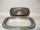 Vintage Oneida Ltd Silverplate Butter Dish With Glass Insert Butter Dishes photo 4