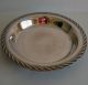 Antique W.  M.  Rogers Spring Flowers Footed Plate Platters & Trays photo 1