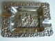 Art Deco Pair Of Matching Silver Plated Dutch Ashtrays Signed Hh 90 1921 - 1940 Other photo 1