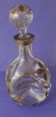 Silver Overlay Resist Decanter Floral Vintage Recessed Dimple All Bottles, Decanters & Flasks photo 6