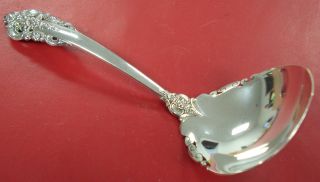 Grand Baroque By Wallace,  Sterling Silver,  6 1/2 Inch Gravy Ladle 83 Grams photo