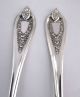 2 Vintage Antique Silver Plated Serving Spoons 1847 Rogers Bros.  - 8 1/4 