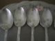 Vtg Wallace Brothers Plate Aa 1938 Roseanne Teaspoon Set Of 4 + 2 - 74 Years Old Wallace photo 4