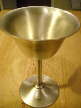 Bernard Rice And Sons Goblet E.  P.  N.  S.  3994 photo