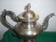 Fine Early American Made Silver Plated Tea Pot Tea/Coffee Pots & Sets photo 4