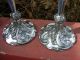 1906 Pair Art Nouveau Superior Silver Candlesticks Holders Flowing Grapes Leaves Candlesticks & Candelabra photo 9