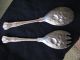Rogers Repousse Kings Salad Fork Spoon Serving Set Fruit Berry Silverplate Other photo 1