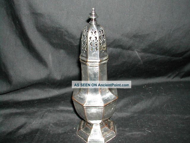 Silverplated Muffineer Sugar Shaker Other photo