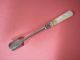 Antique Mother Of Pearl & Sterling Silver Caviar Serving Spoon Other photo 3