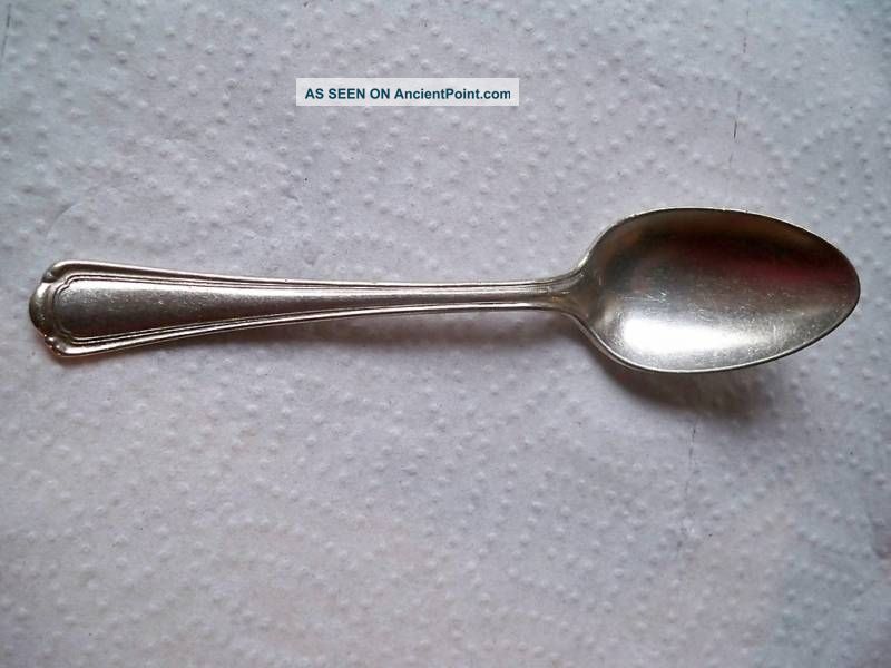 R.  Wallace 1835 Silverware Teaspoon Detroit - Leland Wallace photo